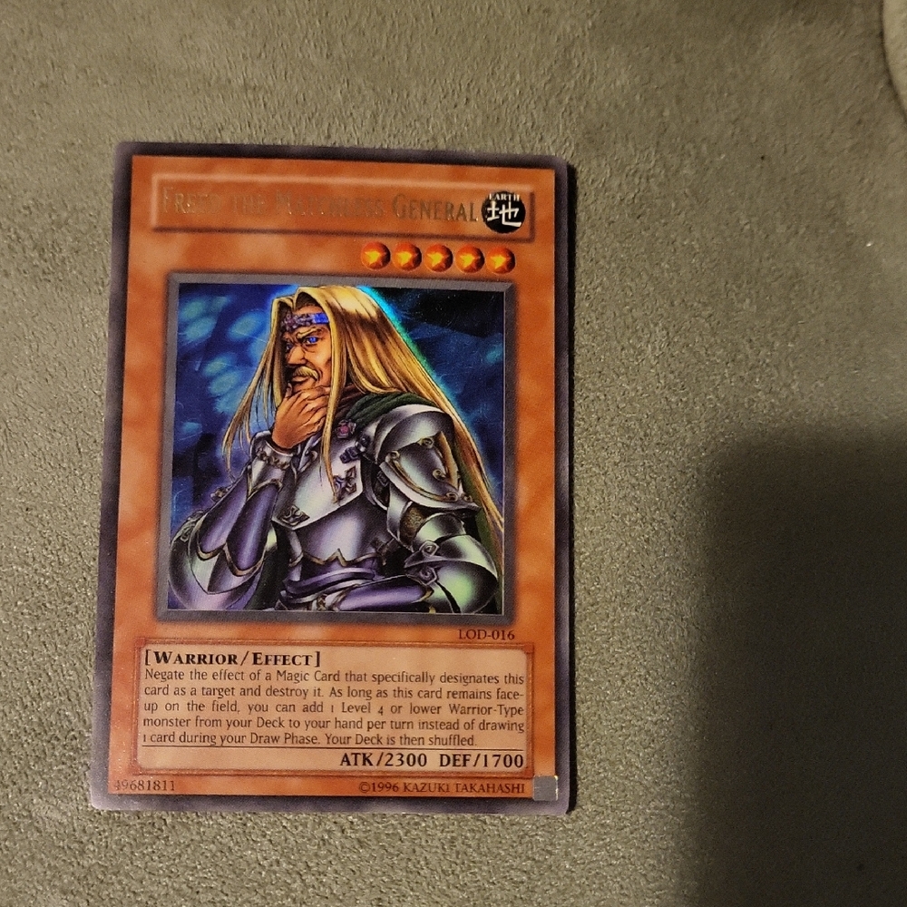 Yu-Gi-Oh! Trading Card - Freed the Matchless General